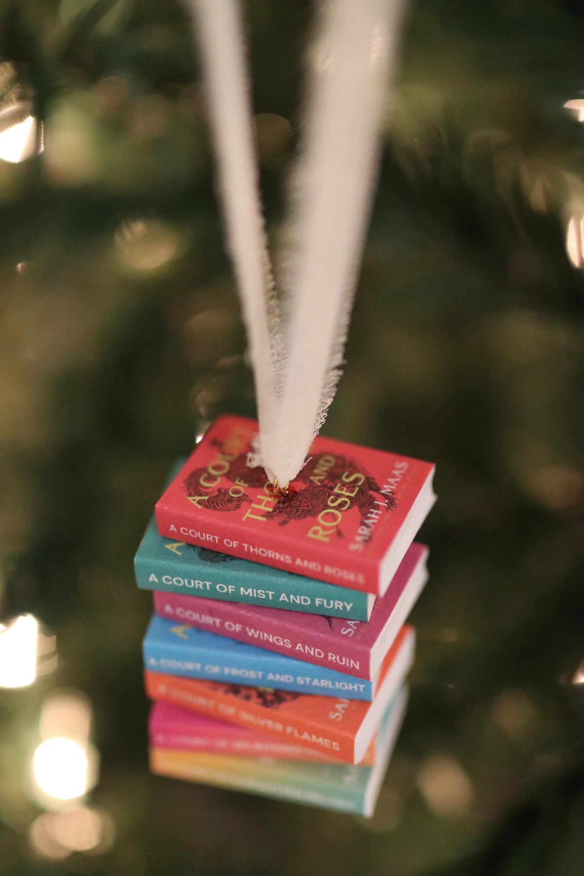 ACOTAR (full series) Mini Book Stack Ornament