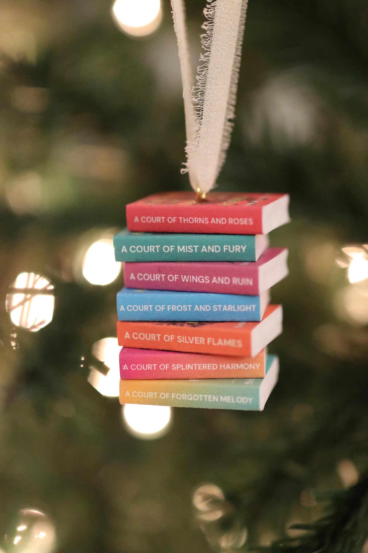 ACOTAR (full series) Mini Book Stack Ornament