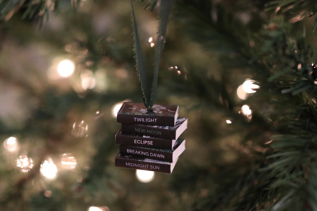Twilight Mini Book Stack Ornament