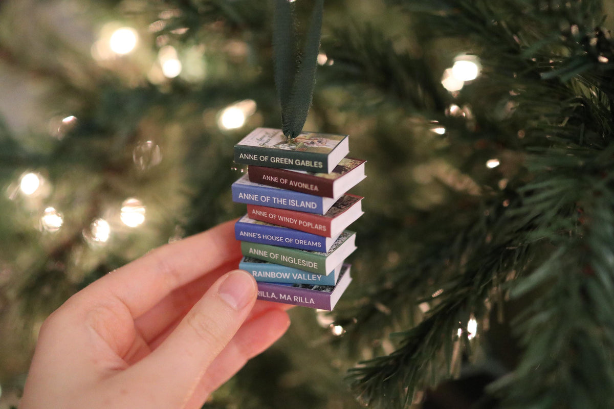 Anne of Green Gables Mini Book Stack Ornament