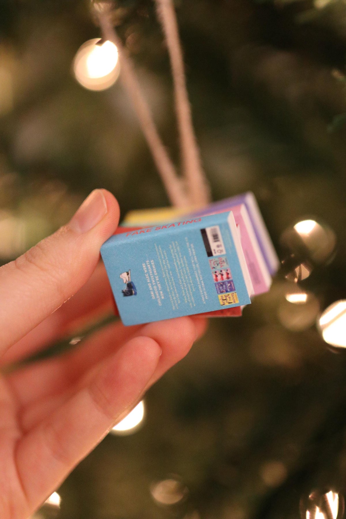 Lynn Painter Mini Book Stack Ornament