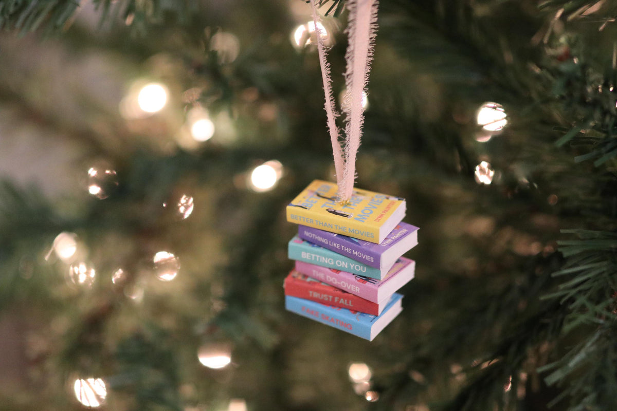 Lynn Painter Mini Book Stack Ornament