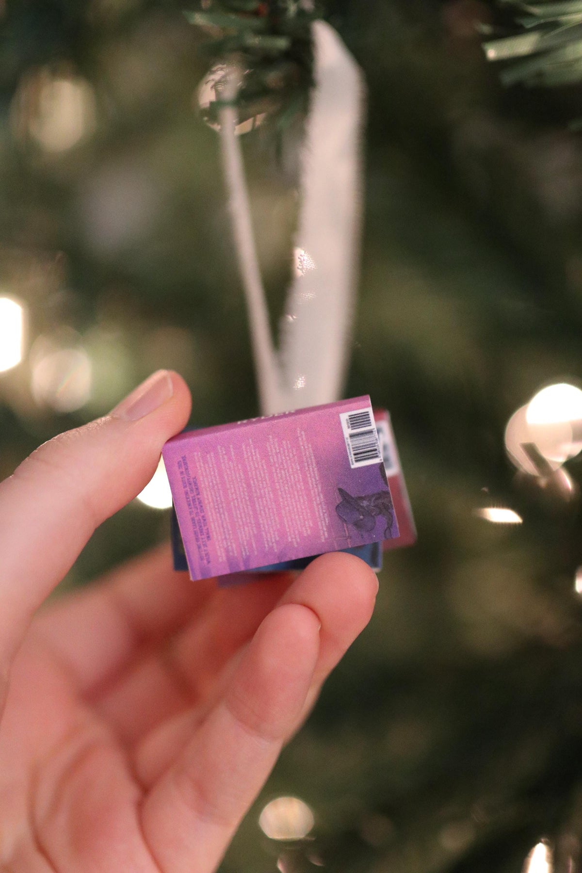 Cash Mini Book Stack Ornament