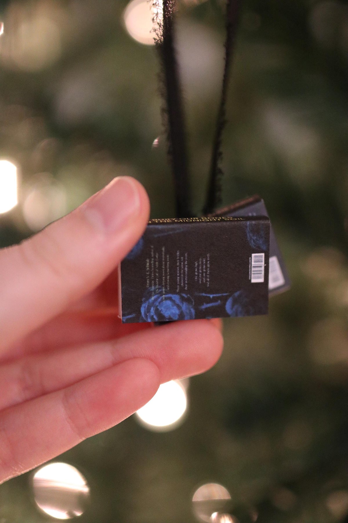 VE Schwab Mini Book Stack Ornament