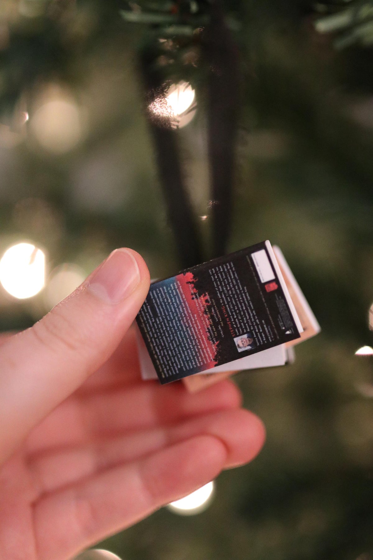Stephen King Mini Book Stack Ornament