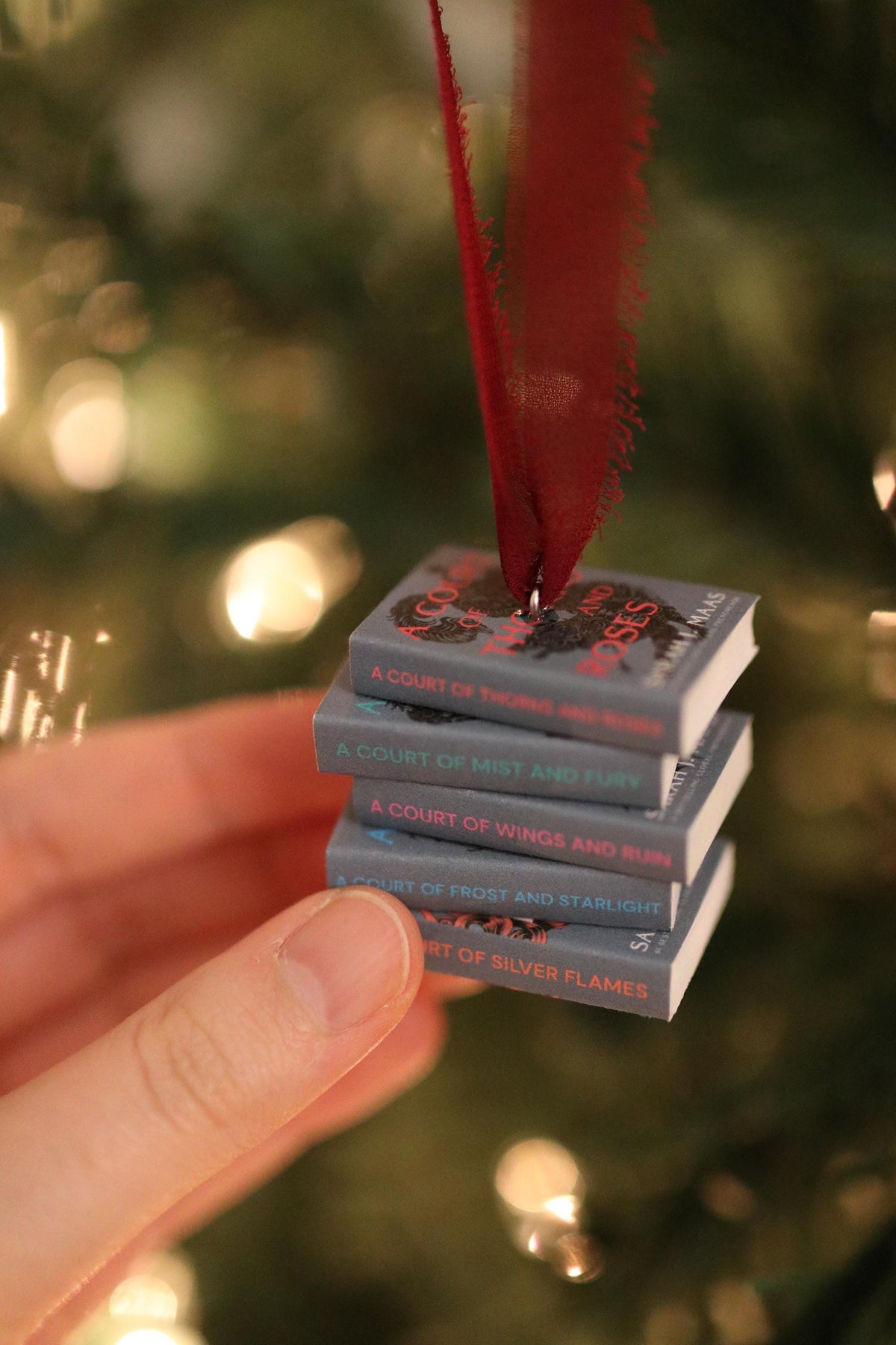 Special Edition ACOTAR Mini Book Stack Ornament