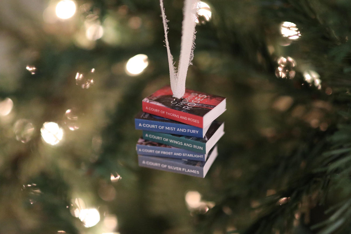 Original Cover ACOTAR Mini Book Stack Ornament