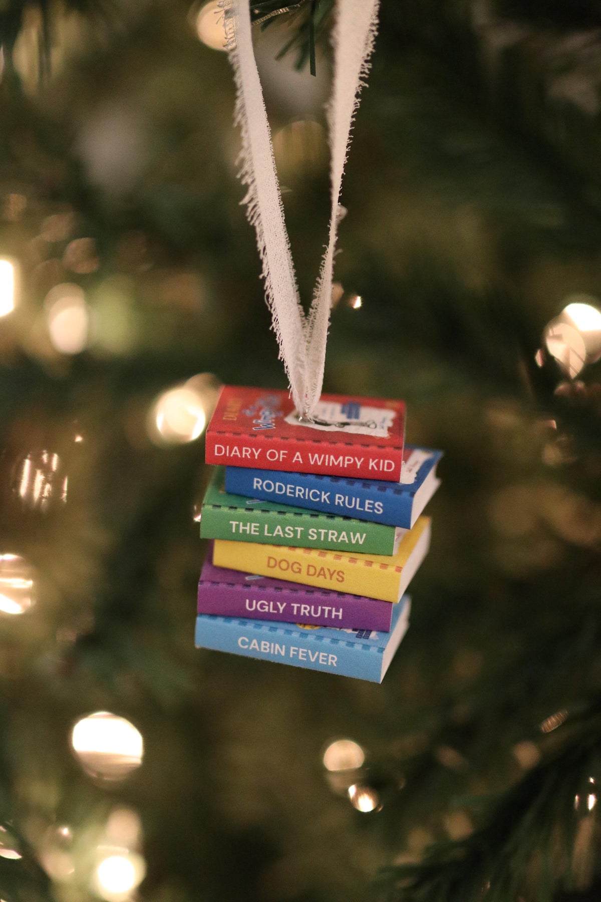 Diary of a Wimpy Kid Mini Book Stack Ornament