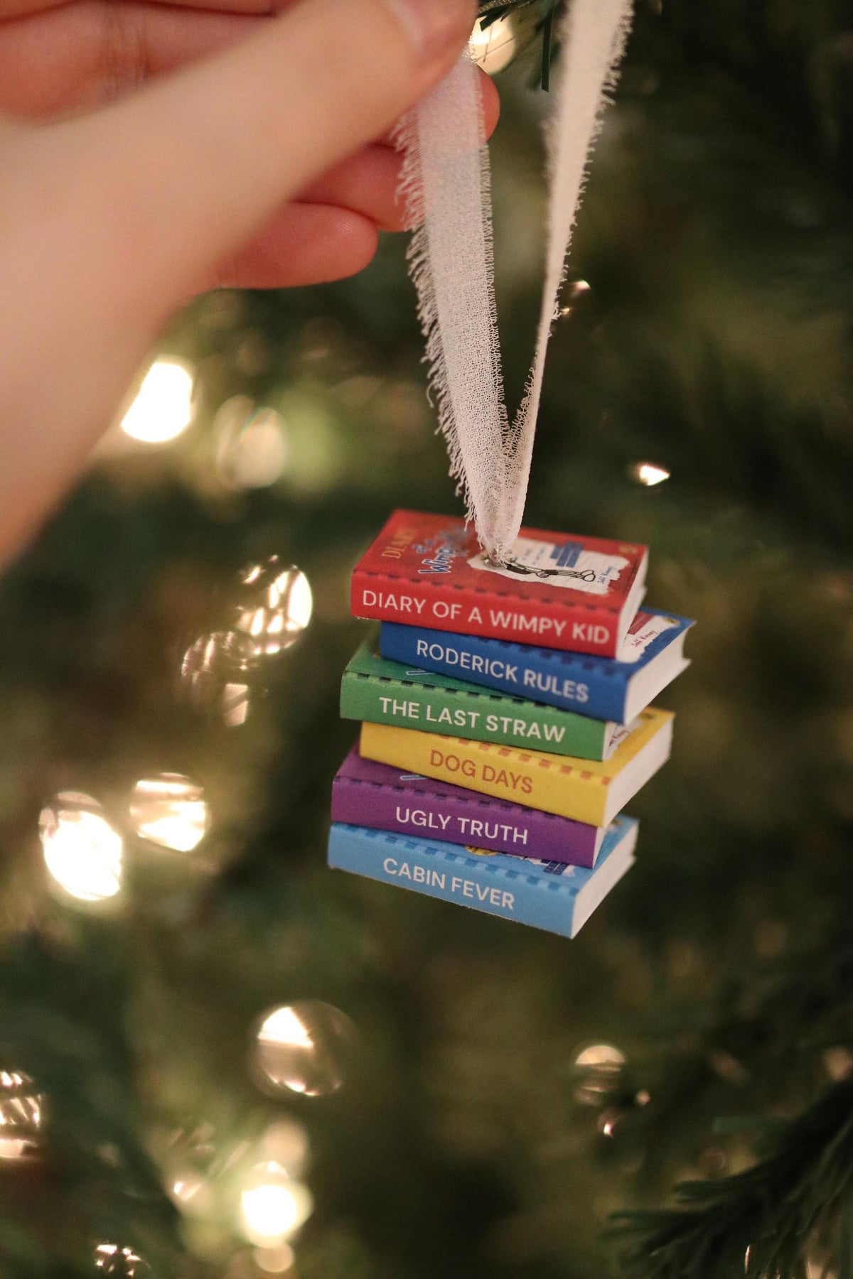 Diary of a Wimpy Kid Mini Book Stack Ornament