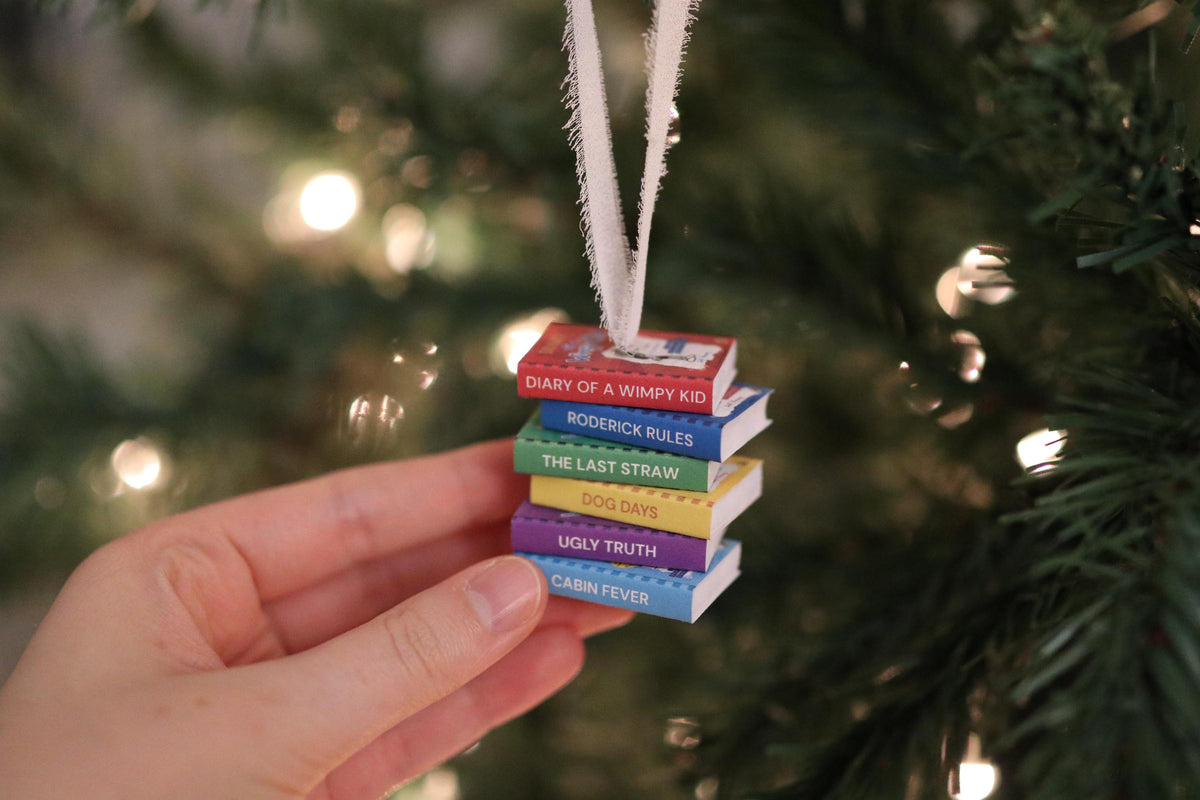 Diary of a Wimpy Kid Mini Book Stack Ornament