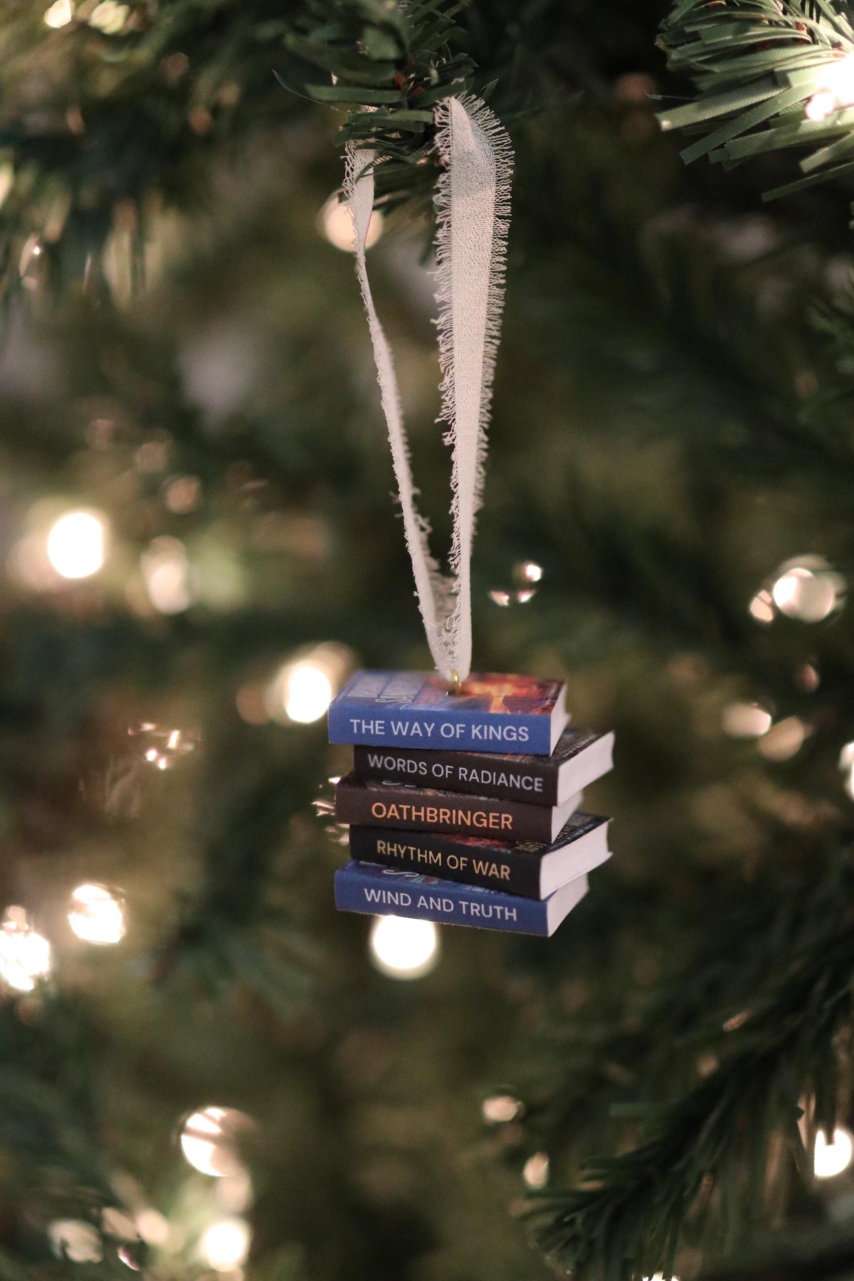 The Stormlight Archive Mini Book Stack Ornament