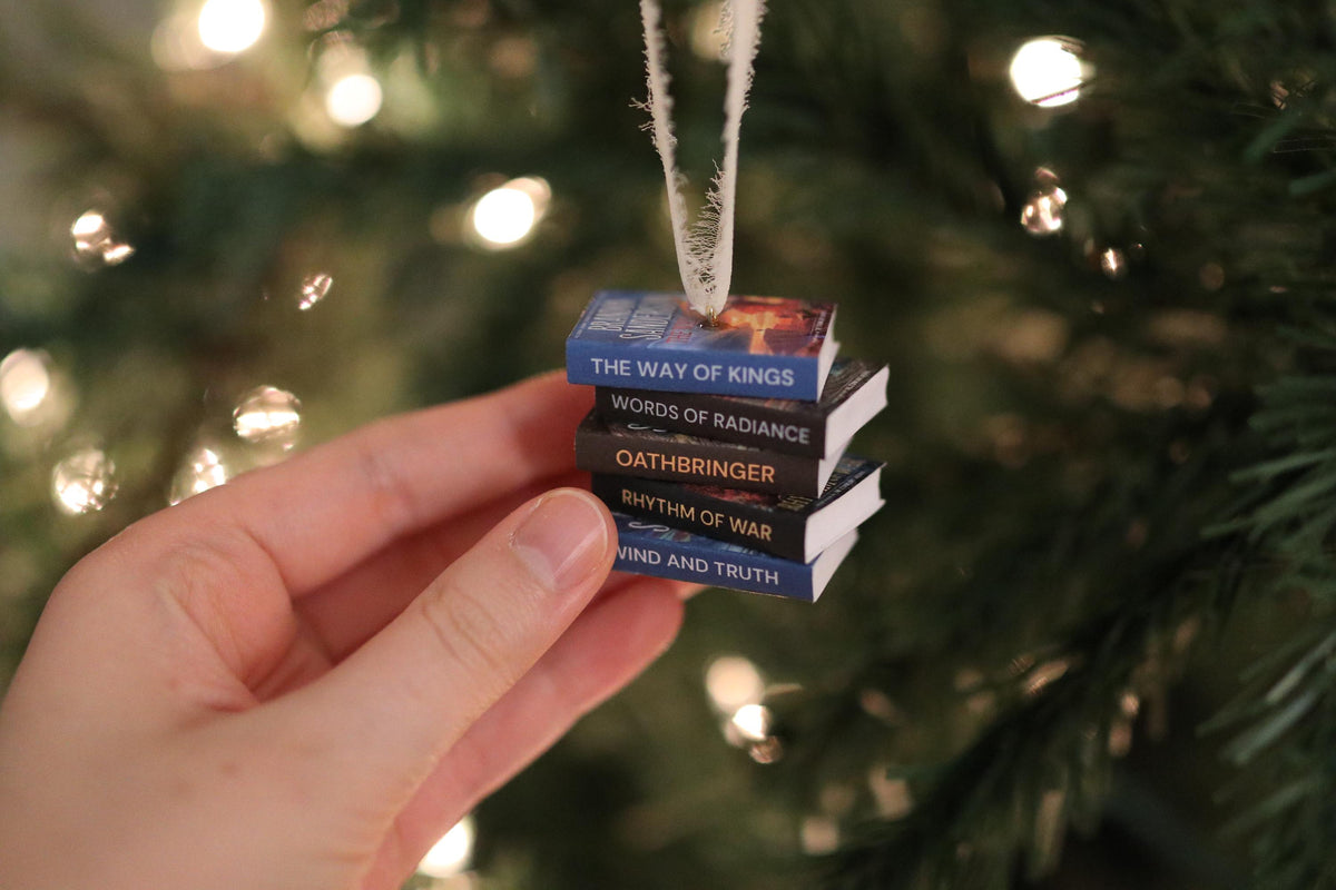 The Stormlight Archive Mini Book Stack Ornament