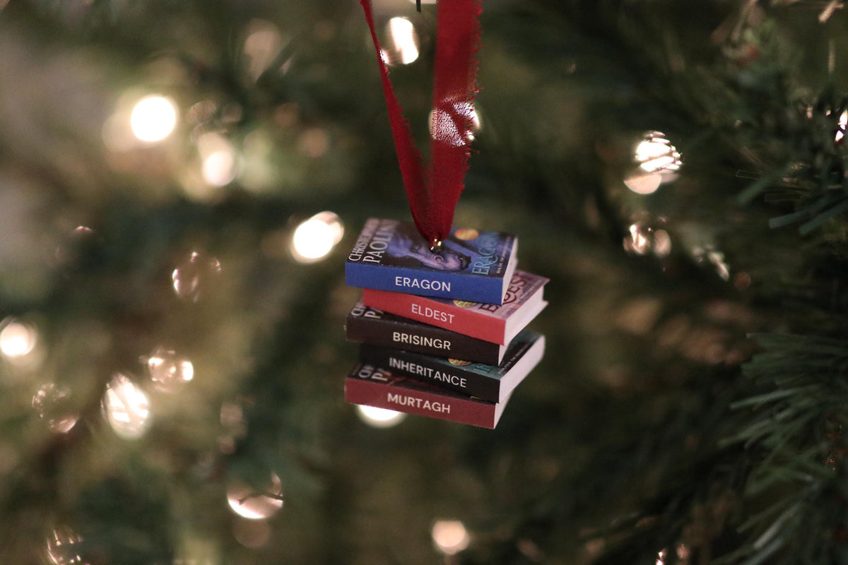 The Inheritance Cycle Mini Book Stack Ornament