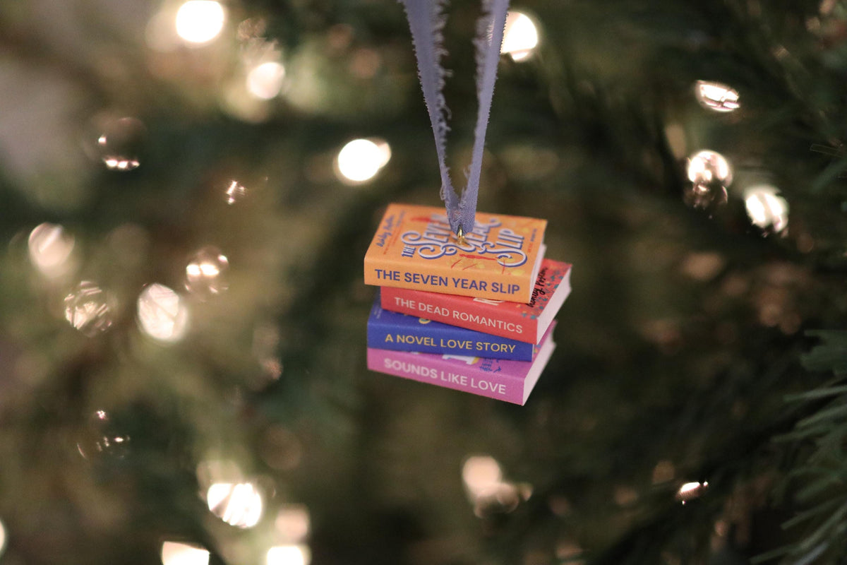 Ashley Poston Mini Book Stack Ornament
