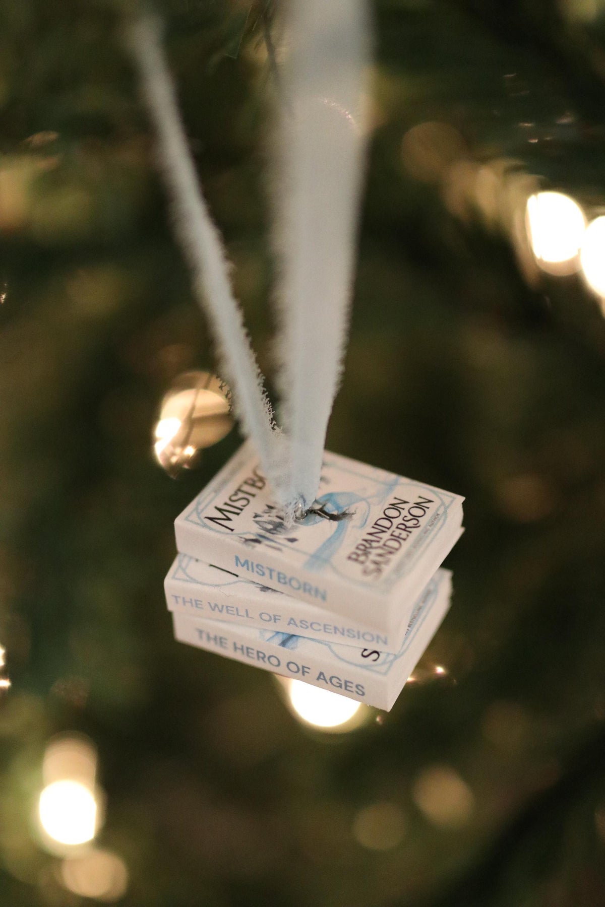 Mistborn Mini Book Stack Ornament