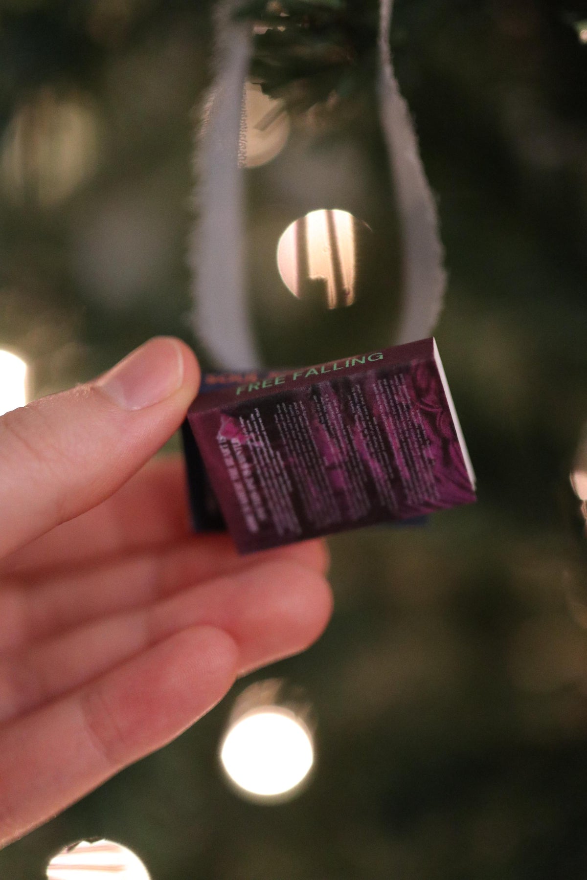 Soul Searching Mini Book Stack Ornament