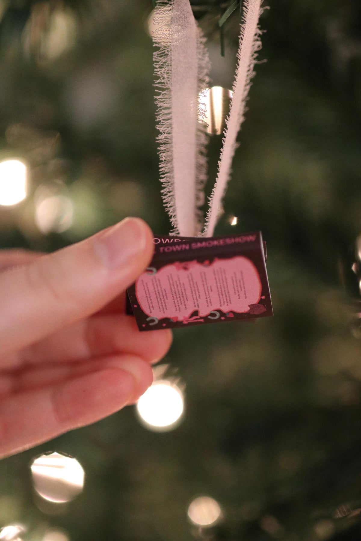 The Calloway Ranch Mini Book Stack Ornament
