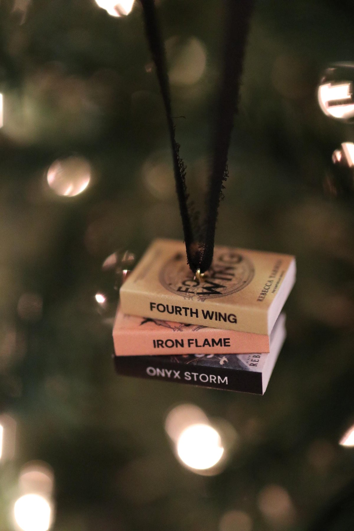 Empyrean Series Mini Book Stack Ornament