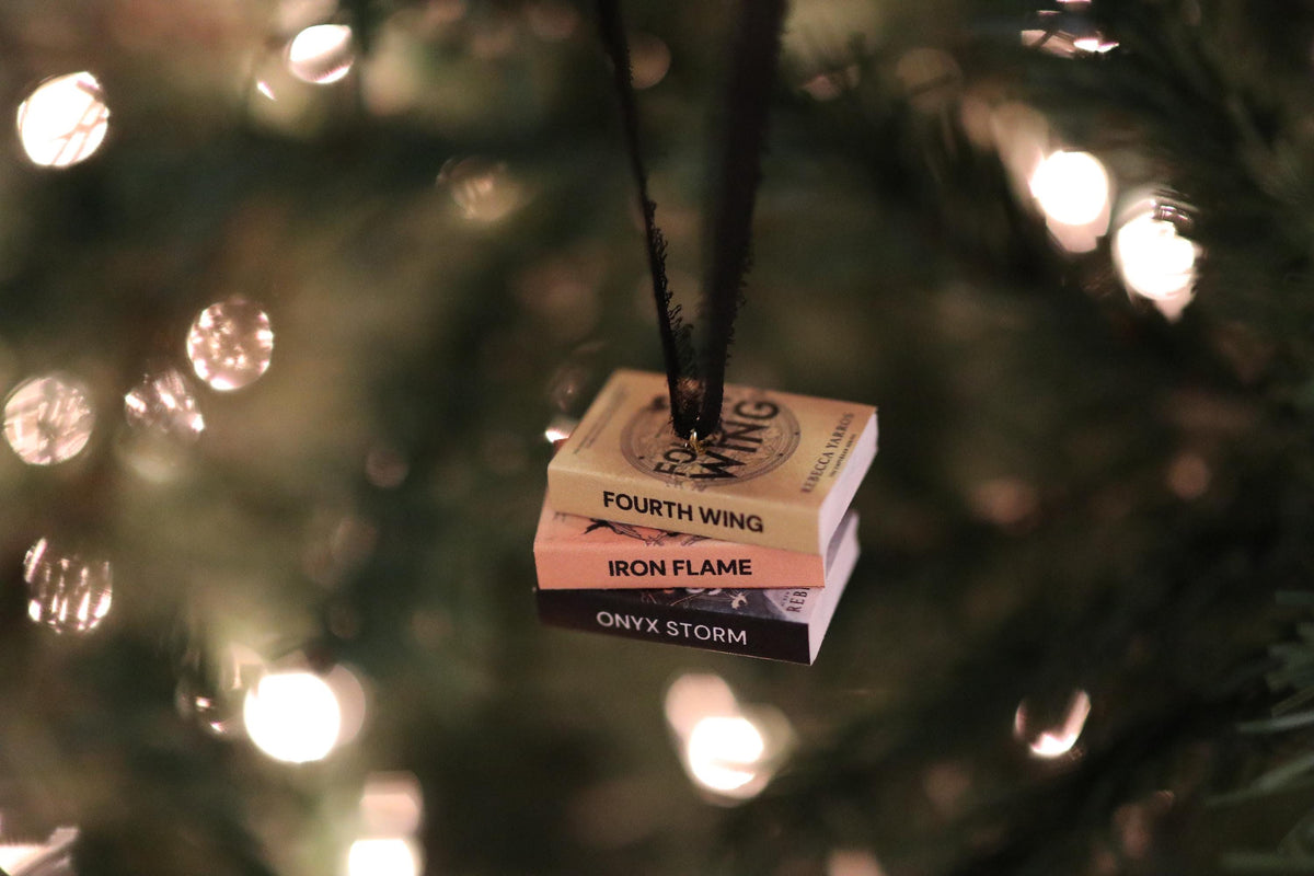 Empyrean Series Mini Book Stack Ornament