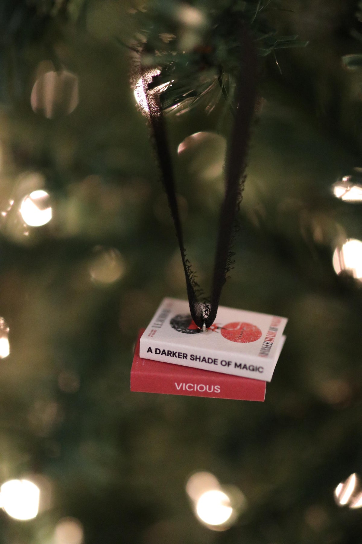 A Darker Shade of Magic Mini Book Stack Ornament