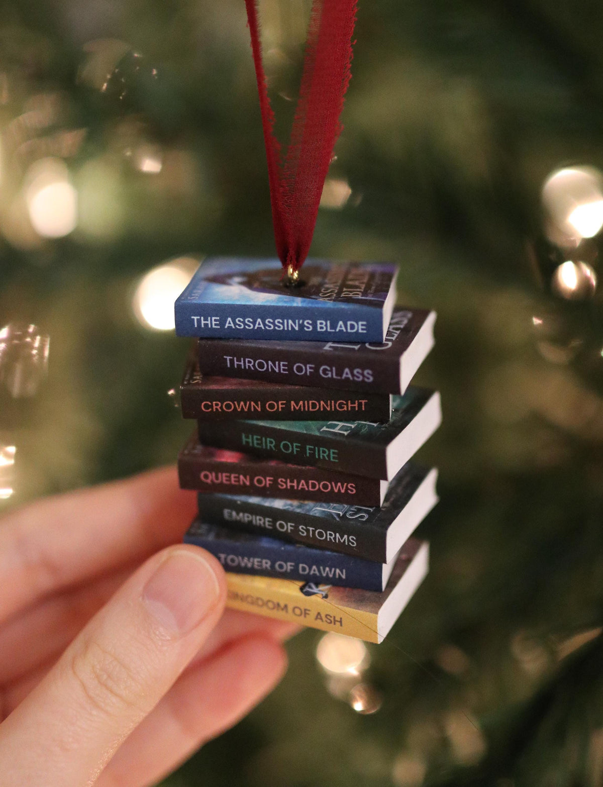TOG Mini Book Stack Ornament