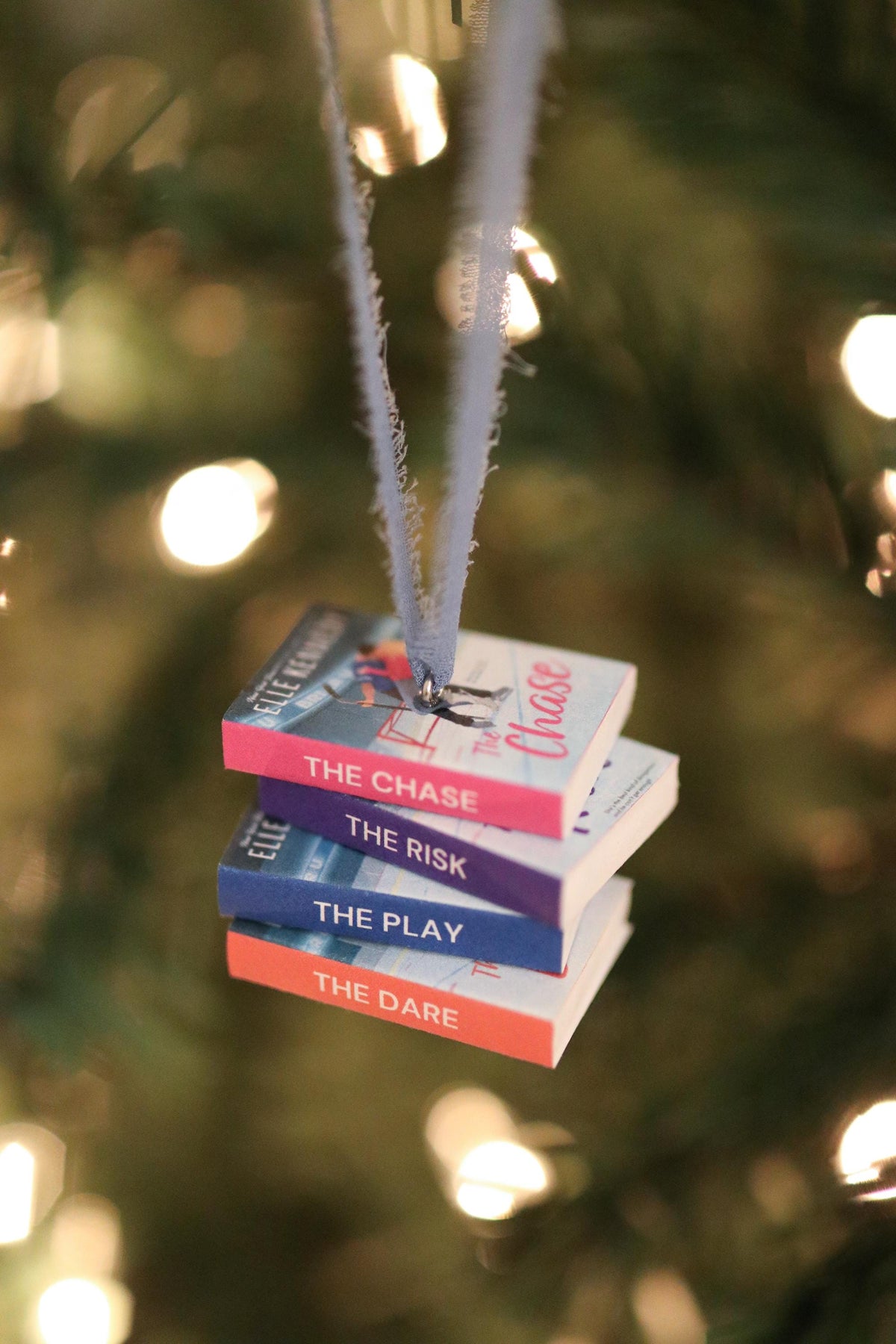 Briar U Mini Book Stack Ornament