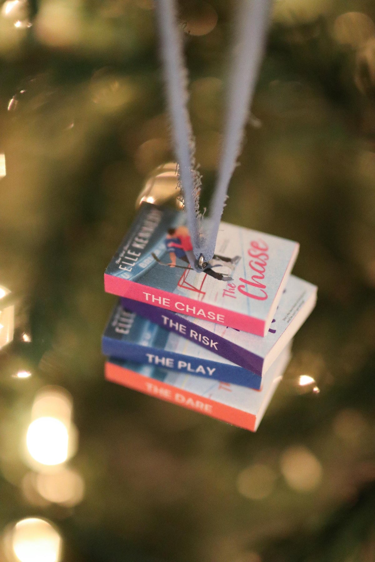 Briar U Mini Book Stack Ornament