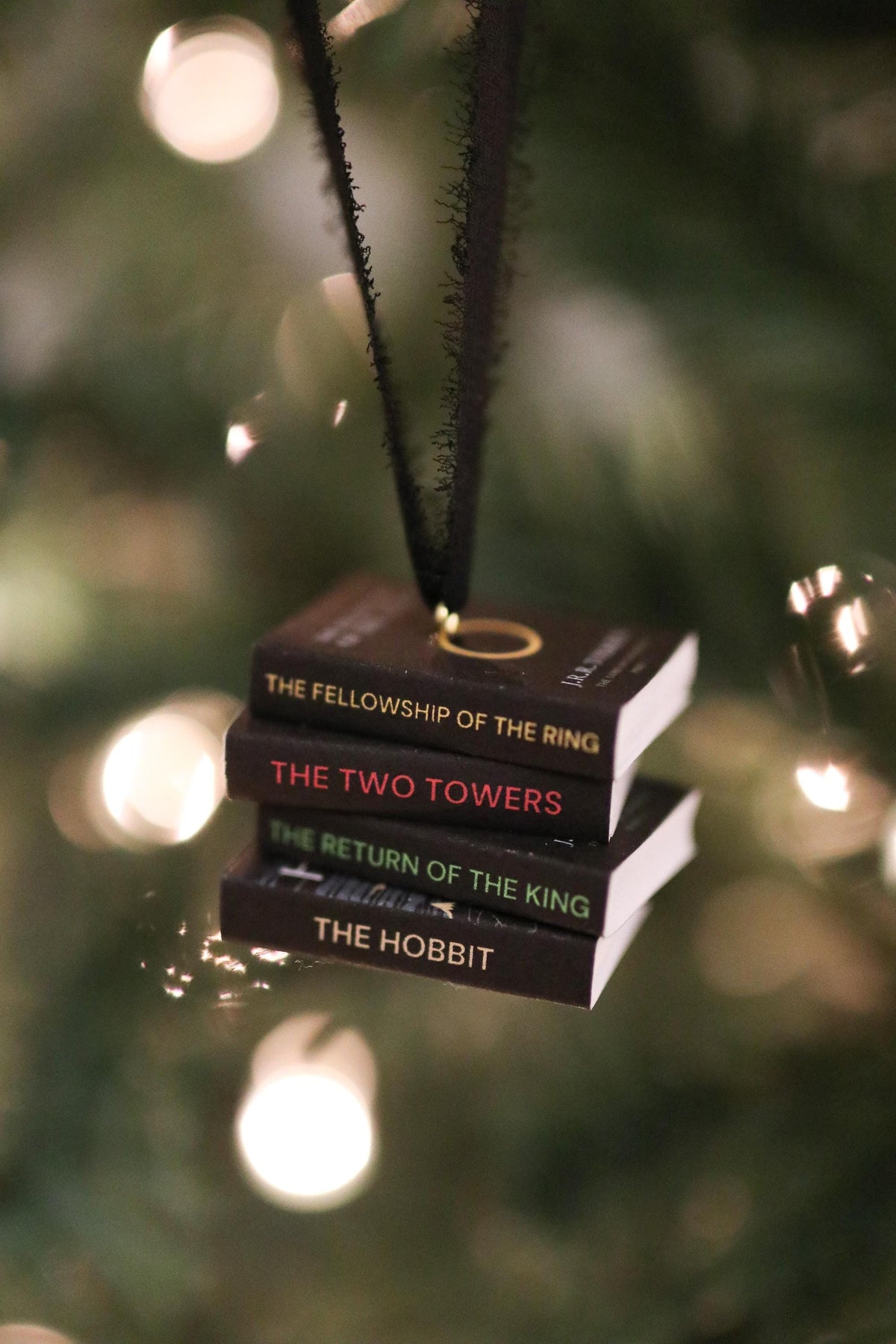 The Lord of the Rings Mini Book Stack Ornament