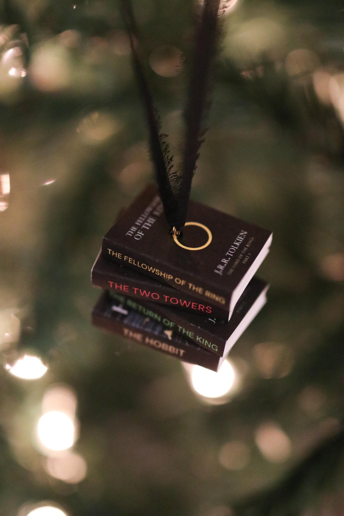 The Lord of the Rings Mini Book Stack Ornament