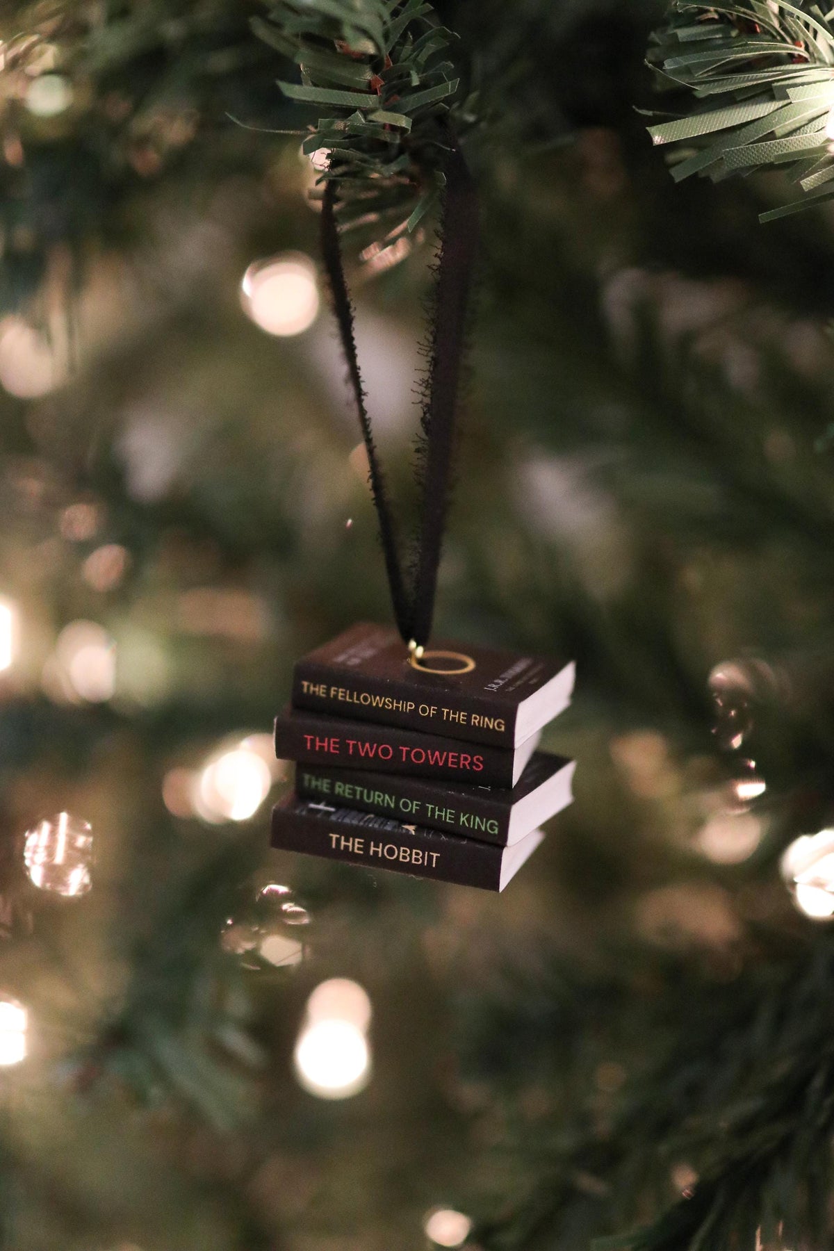 The Lord of the Rings Mini Book Stack Ornament