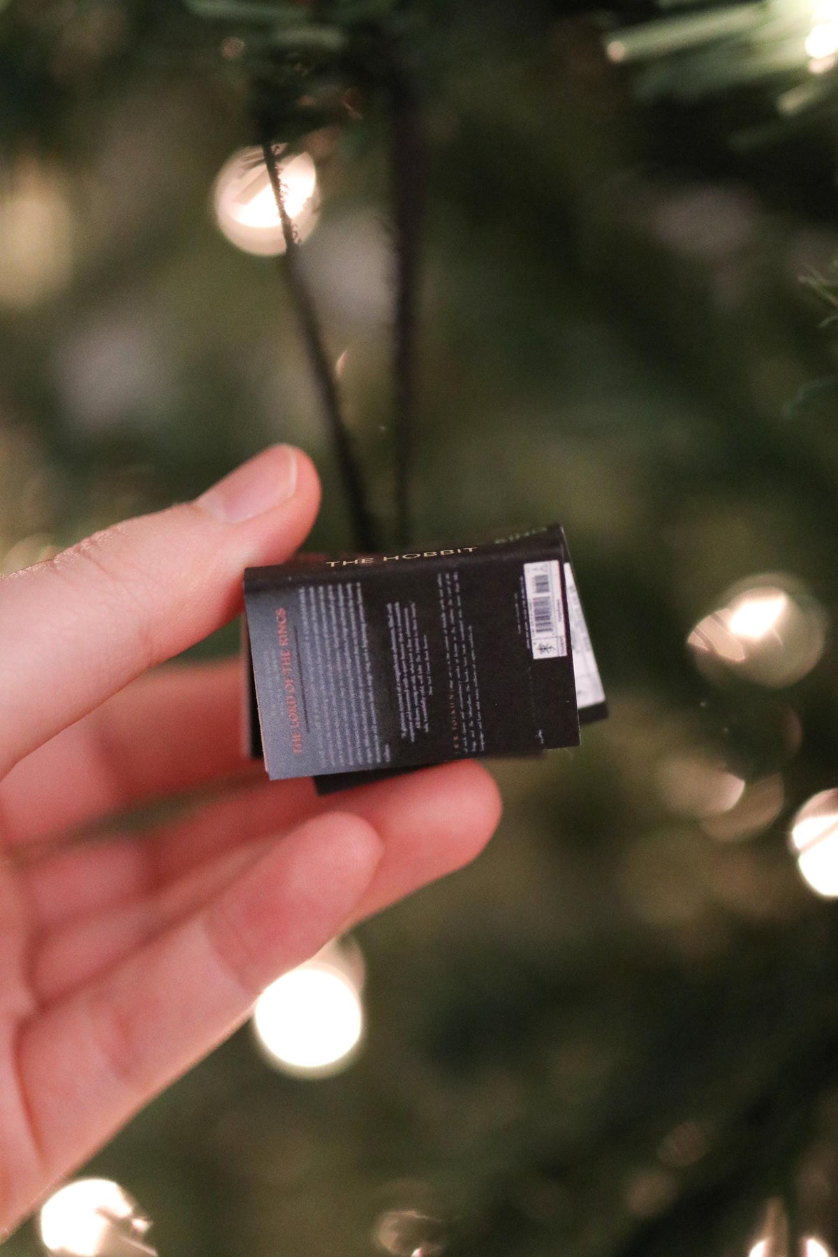 The Lord of the Rings Mini Book Stack Ornament