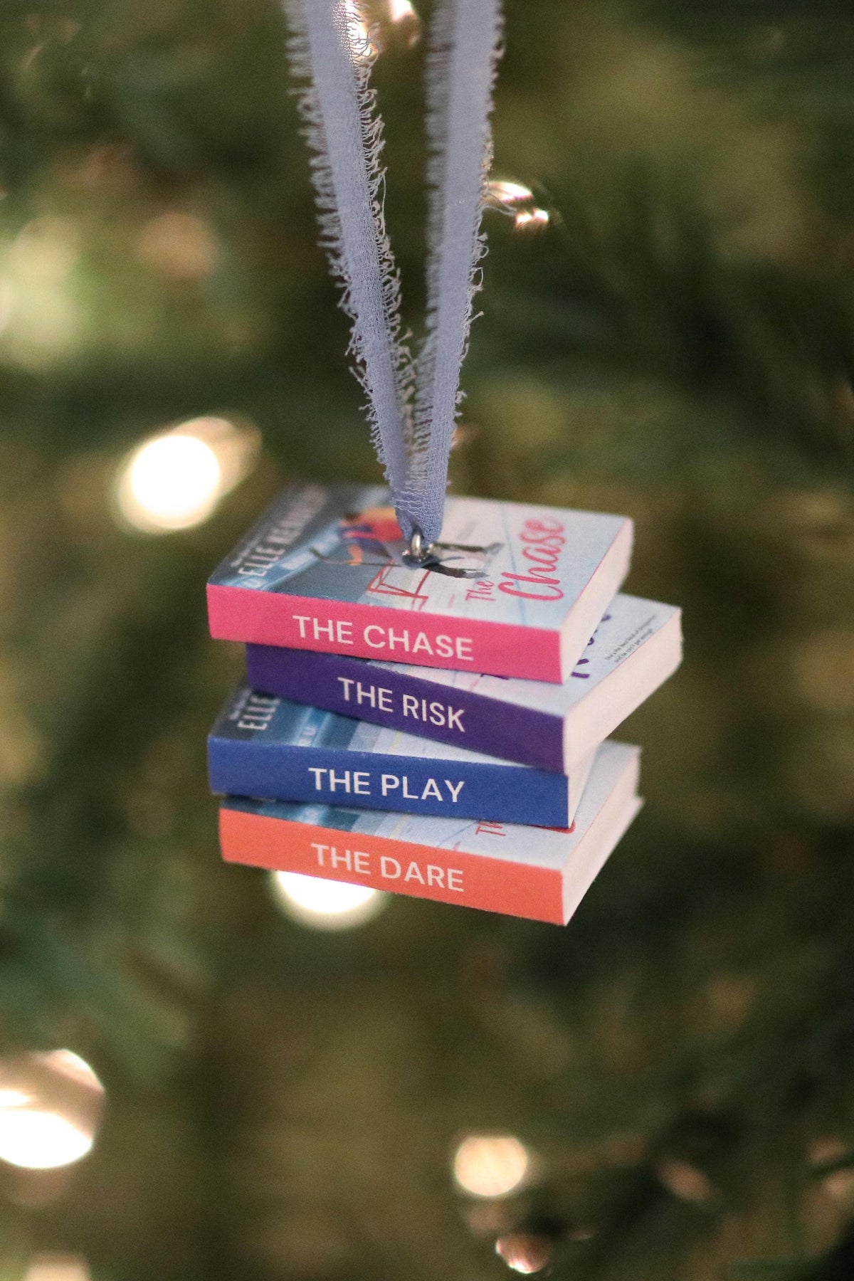 Briar U Mini Book Stack Ornament