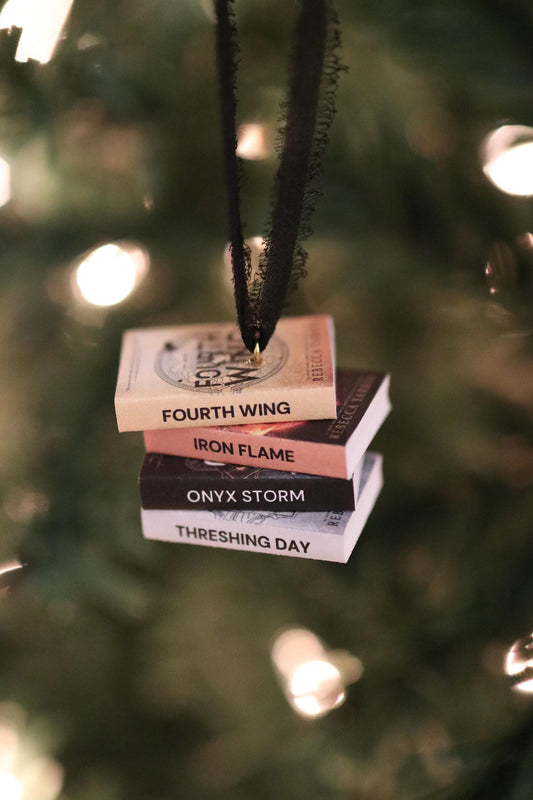 Empyrean Series Mini Book Stack Ornament