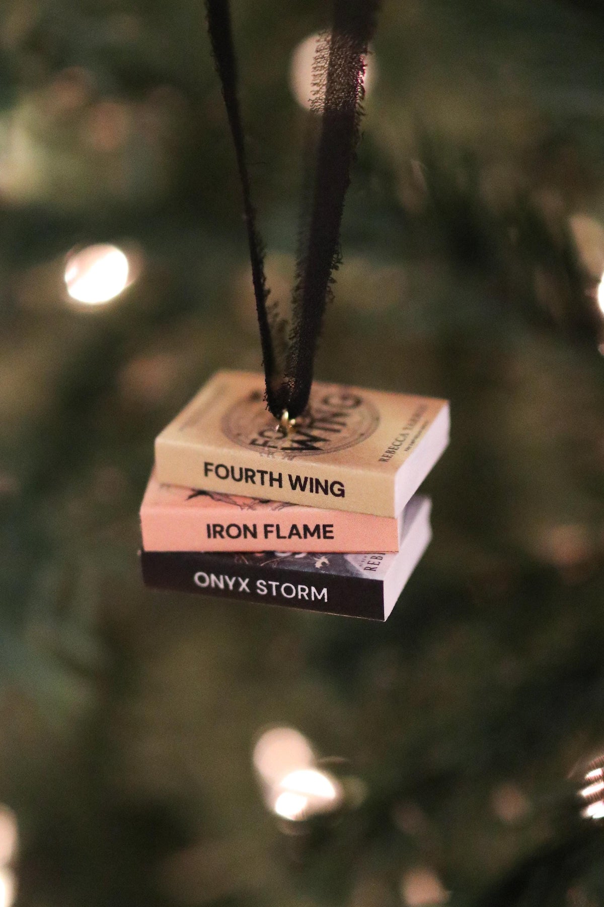 Empyrean Series Mini Book Stack Ornament
