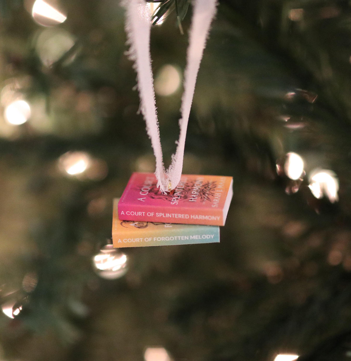 ACOTAR Mini Book Stack Ornament