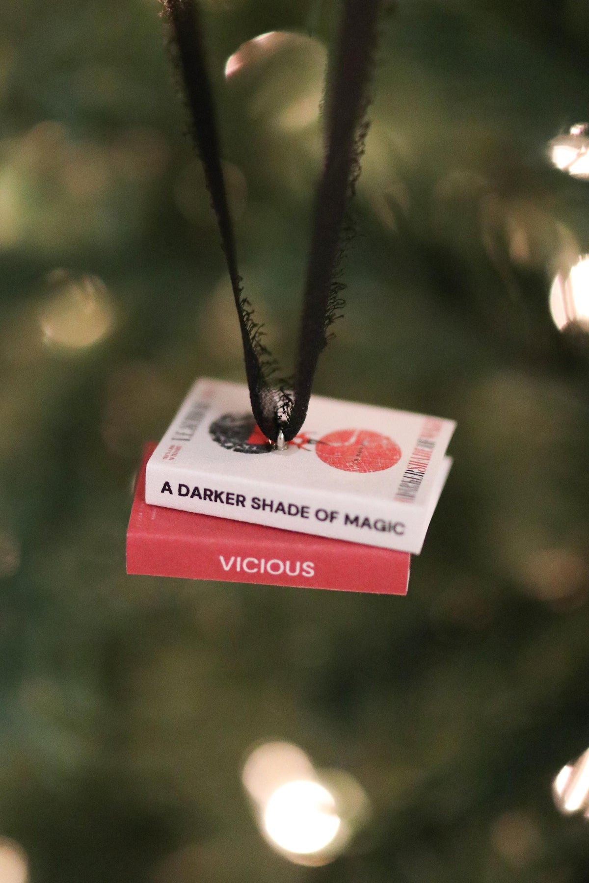 A Darker Shade of Magic Mini Book Stack Ornament