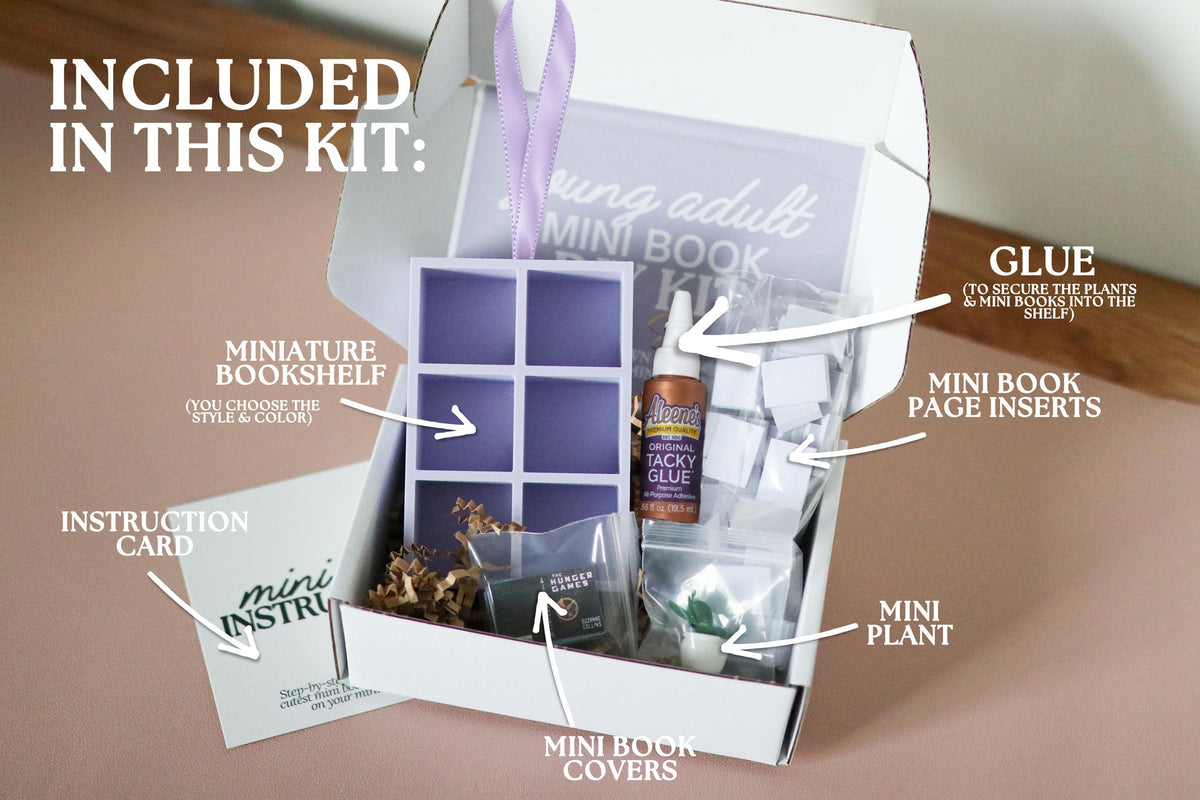 DIY YA Ornament Mini Book Kit