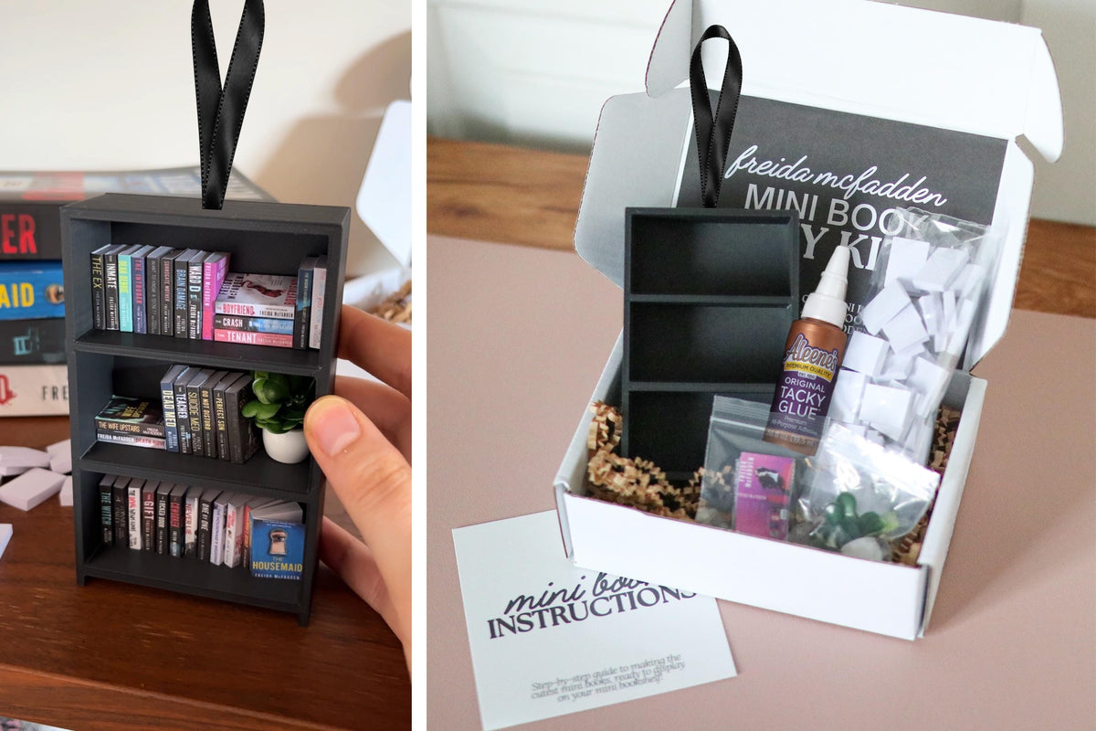 DIY Freida McFadden Ornament Mini Book Kit