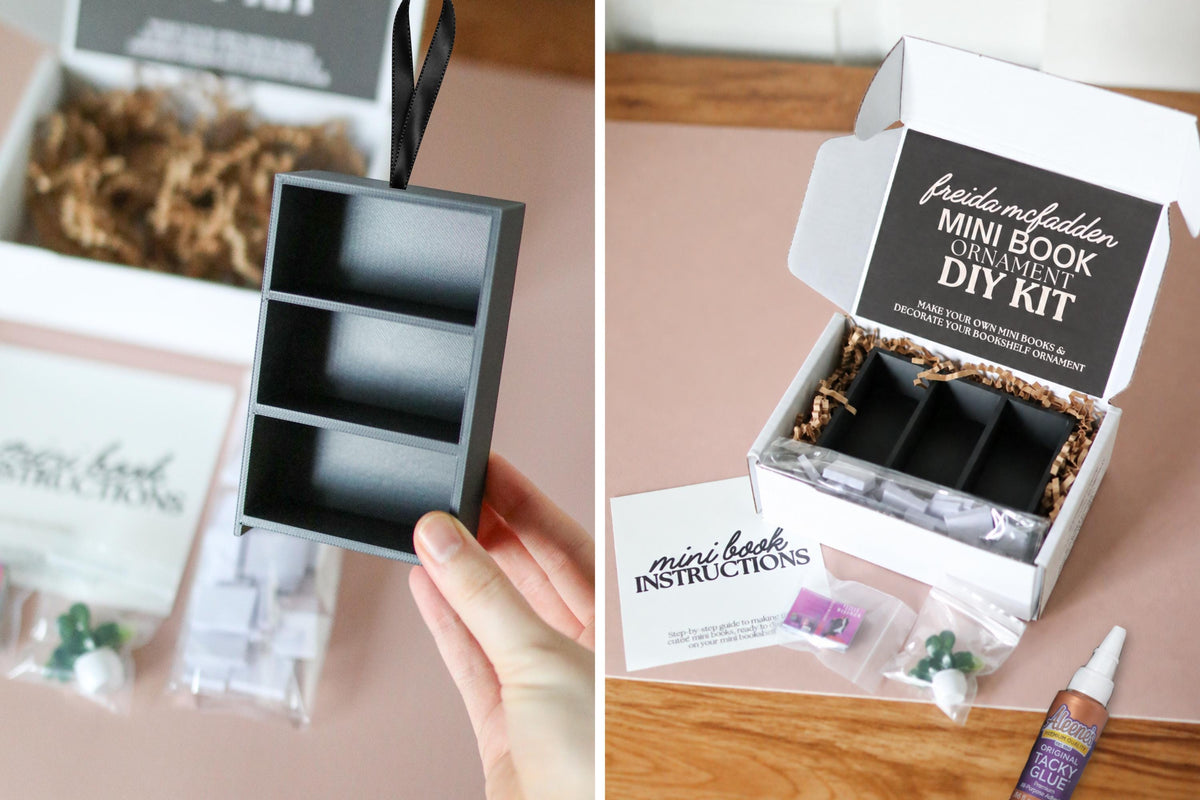 DIY Freida McFadden Ornament Mini Book Kit