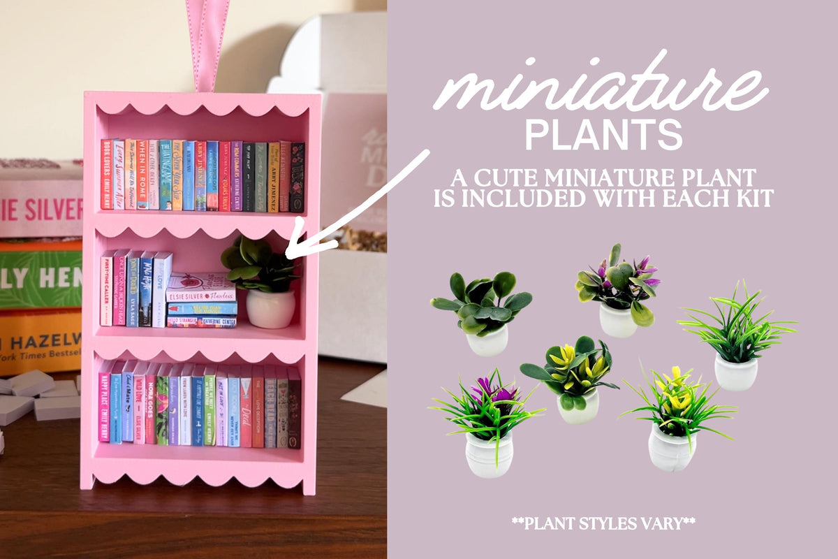 DIY Romance Mini Book Ornament Kit