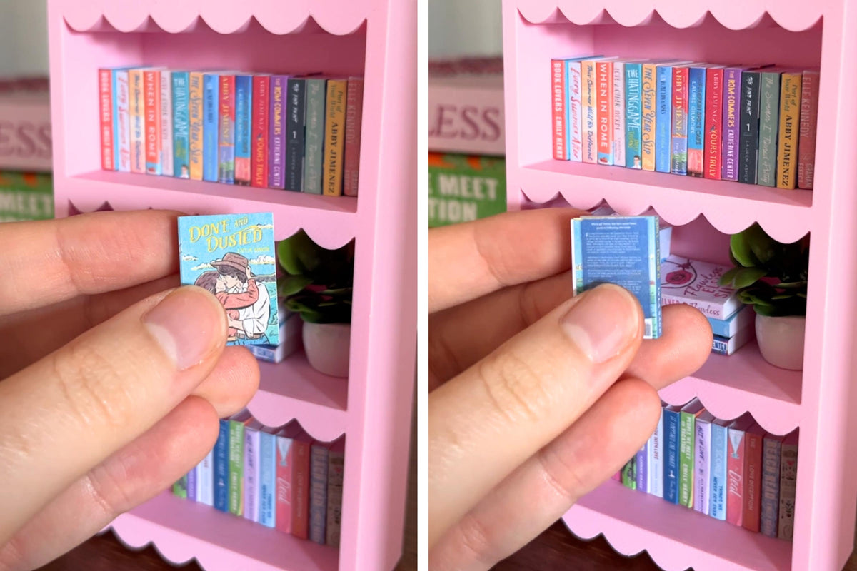DIY Romance Mini Book Ornament Kit