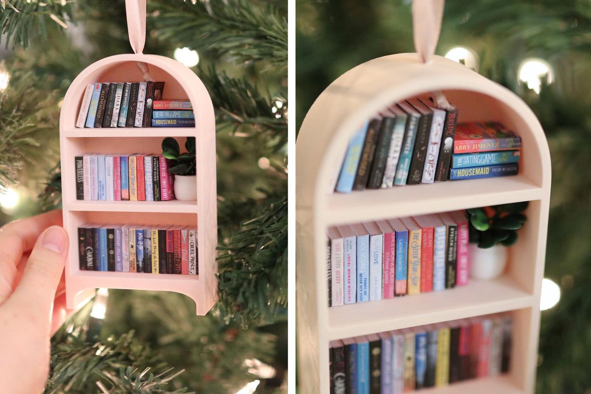 DIY Trending Ornament Mini Book Kit | Activity Books Decor bookclub Miniature Bookish Gift Reading Bookcase craft bookshelf reader cute