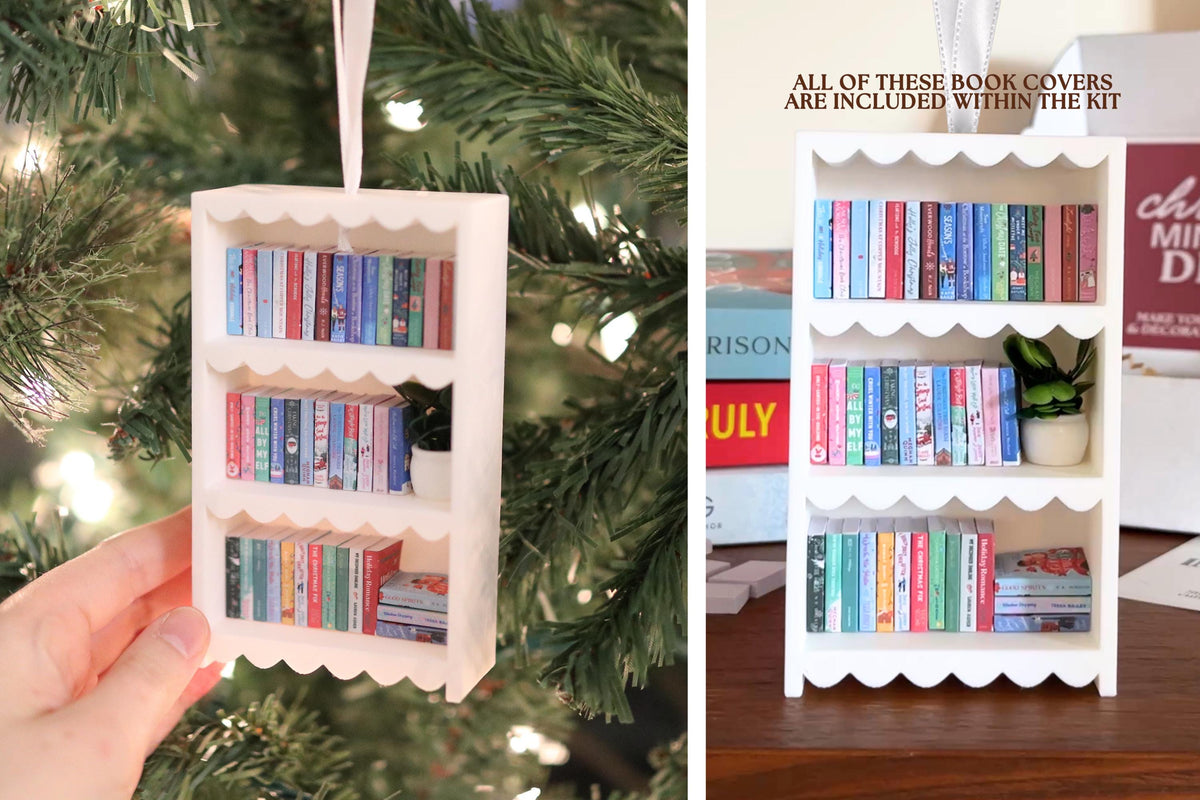 DIY Christmas Ornament Mini Book Kit