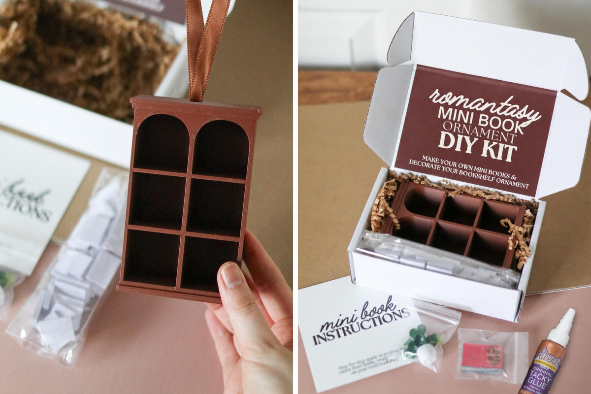 DIY Romantasy Ornament Mini Book Kit