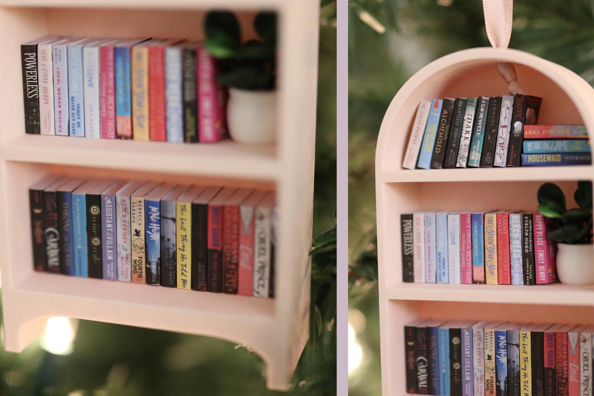 Handmade Trending Mini Bookshelf Ornament