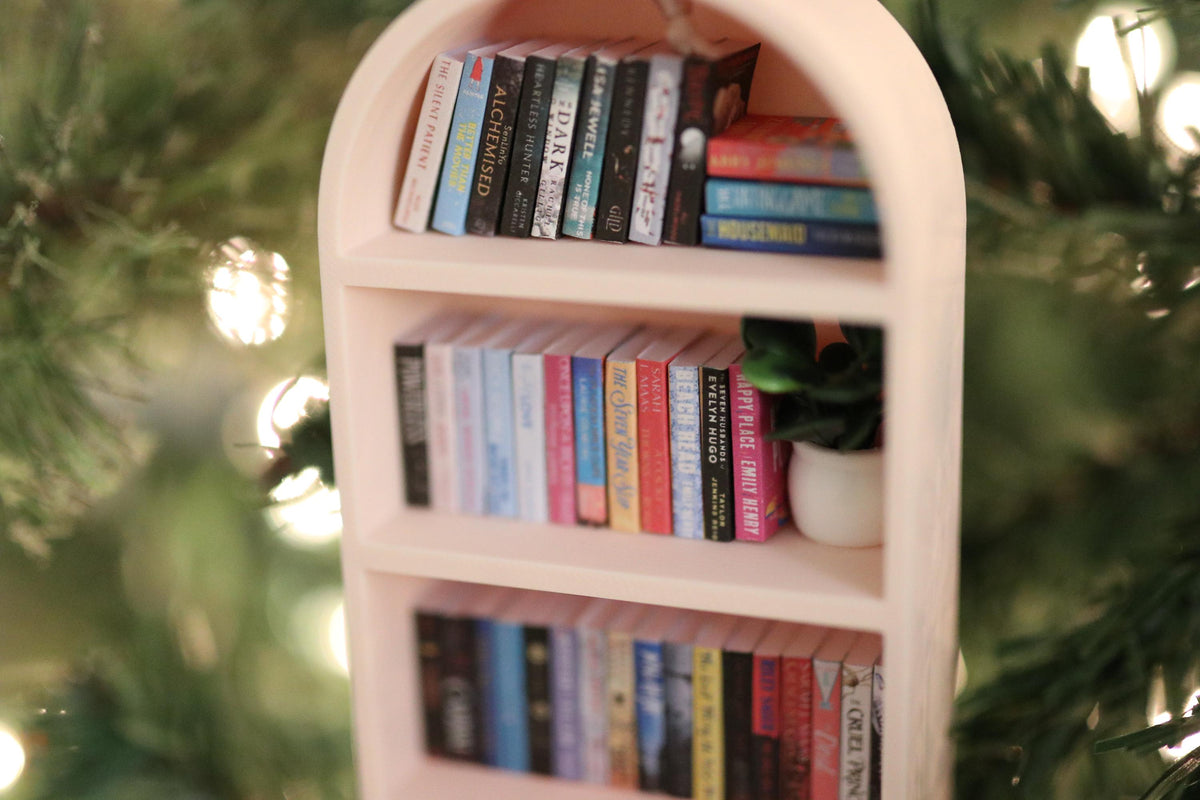Handmade Trending Mini Bookshelf Ornament