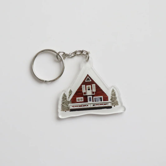 Cabin Acrylic Keychain