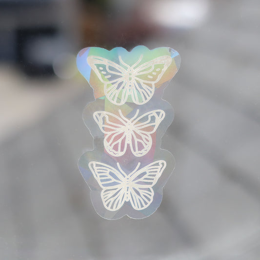 Butterfly Suncatcher Sticker