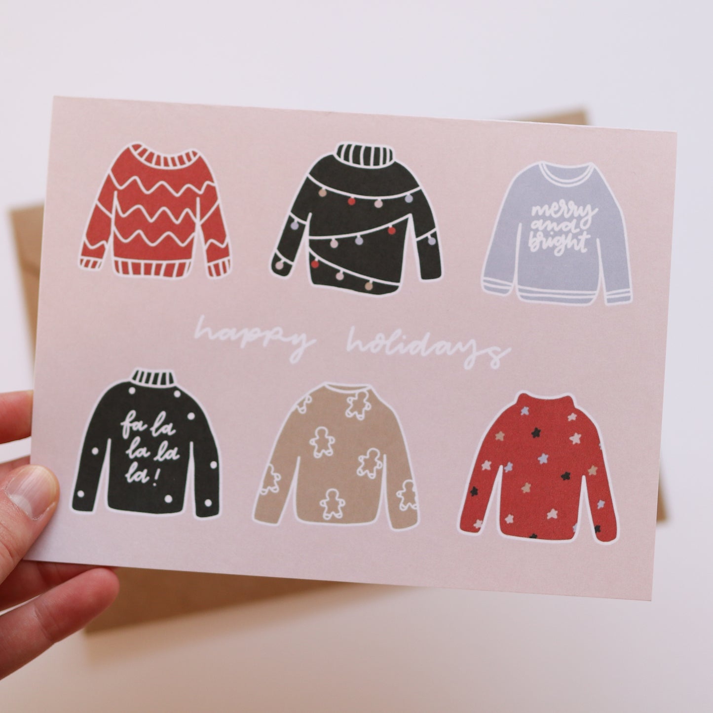 Happy Holiday Sweater Card