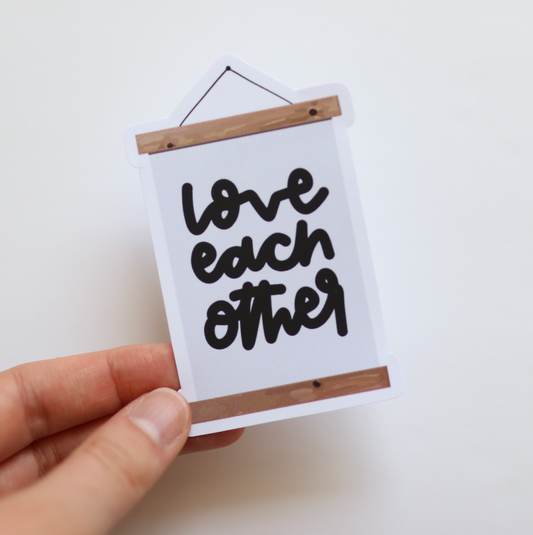 Love Each Other Canvas